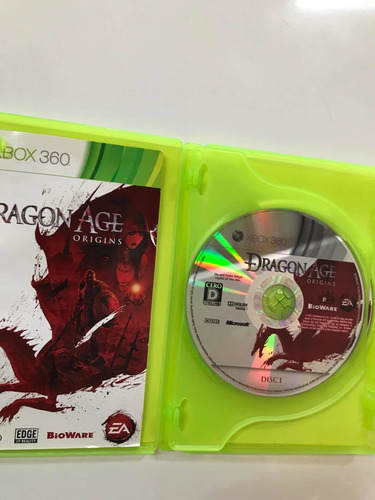 Jogo Xbox 360 Dragon Age Origins Japonês Raro Mídia Física (Usado)