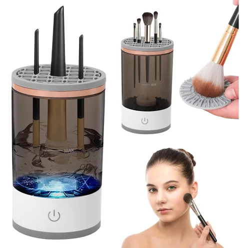 Limpiador Brochas Maquillaje Eléctrico, Limpiador De Brochas | Cuotas sin  interés