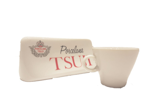 6 Tazas De Café Con Plato Porcelana Tsuji Línea 1600