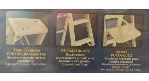 Escalera 9 Tramos Aladino Cod: 1030096