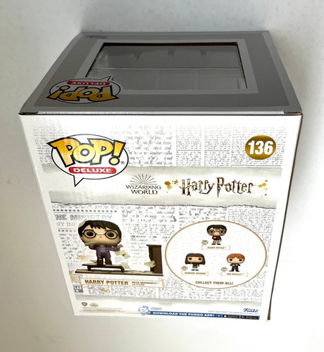 Funko Pop Deluxe Harry Potter Cartas 136 Exclusivo Hogwarts