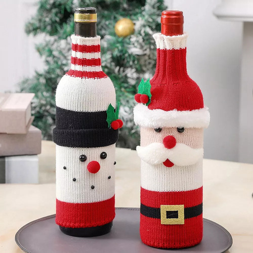 /nuevo Suéter Navideño, Funda Para Botella De Vino, Botella