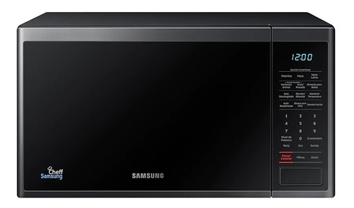 Microondas Grill Samsung MG32J5133A   acero inoxidable negro 32L 220V