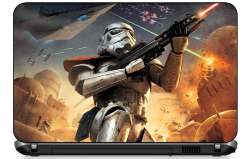 Adesivo Skin Notebook Star Wars - Guerra Nas Estrelas [ 01 ]