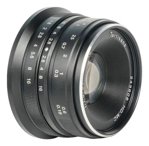Lente De Camara Manual 25mm F1.8 Para Micro Cuatro Tercios