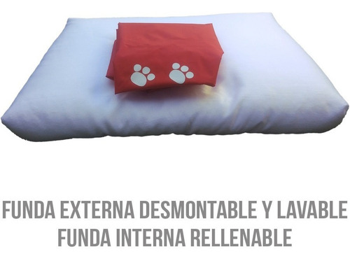 Imagen 4 de 5 de Pouf Cama Mascota Ergonómico, Impermeable, Aislante Térmico