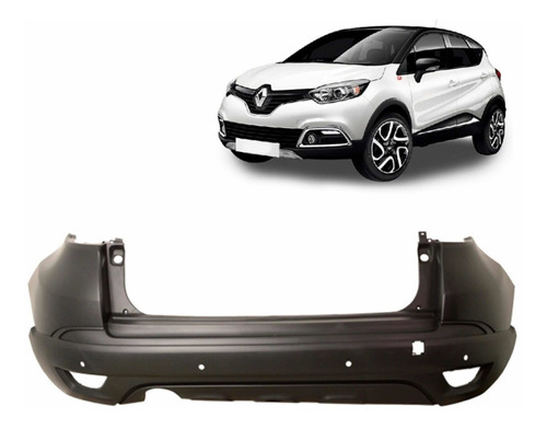 Parachoque Trasero Renault Captur 2015/2019 Con Hoyo Sensor