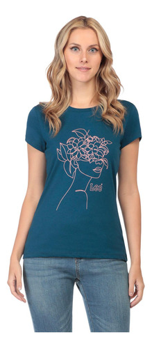 Playera Estampada Lee Mujer 884