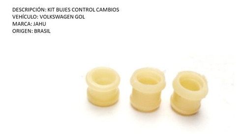 Kit Bujes Control Cambios Volkswagen Gol 1.995 Al 2.005