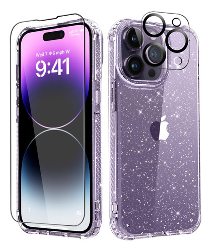 Funda Miodik Para iPhone 14 Pro Max C/cam Pant Glitter C