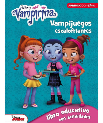 Vampirina. Vampijuegos Escalofriantes (libro Educativo Disney Con Actividades), De Disney. Editorial Cliper Plus, Tapa Blanda En Español