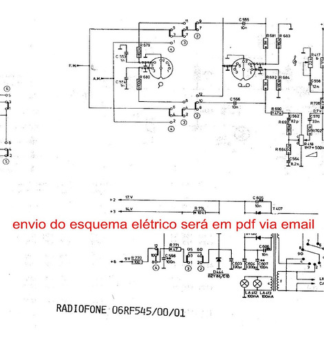 Esquema Som Philips 06rf545 Rf545 Rf 545  Via Email