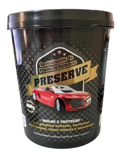 Revitalizador De Plásticos Externos Preserve 900g Cadillac