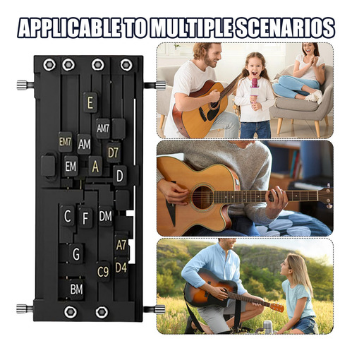 Herramienta De Práctica De Acordes De Guitarra Prensador De
