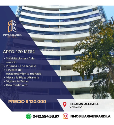 En Venta Apartamento Ubicado En Altamira Norte. 170 M²