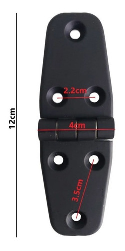 Imagen 3 de 6 de Bisagra Univeral Estilo Jeep Multiple Uso Acero Reforzado