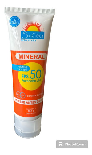 Protector Solar Sun Clear, Por Bulto