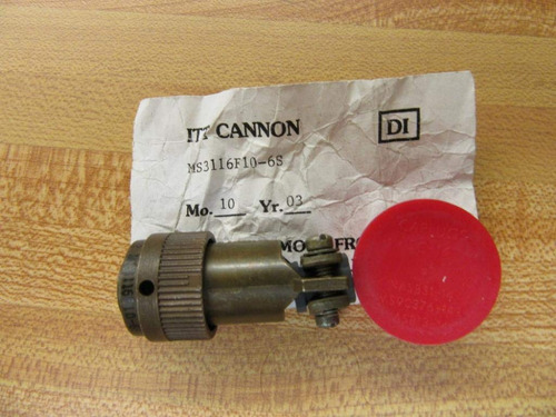 Itt Cannon Electric Conector Circular