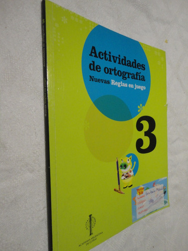 Actividades De Ortografía 3 Nuevas Reglas En Juego - Sm