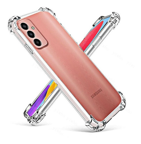 Capa Capinha Air Anti Impacto Para Galaxy M23 5g Case Transp Cor Transparente