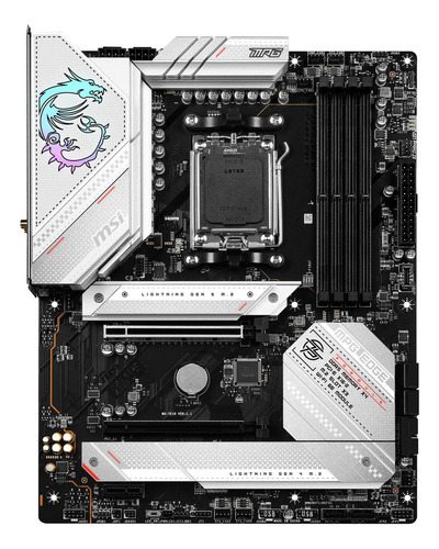Tarjeta Madre Msi Atx Mpg B650 Edge Wifi Sam5 128gb Ddr5 Amd