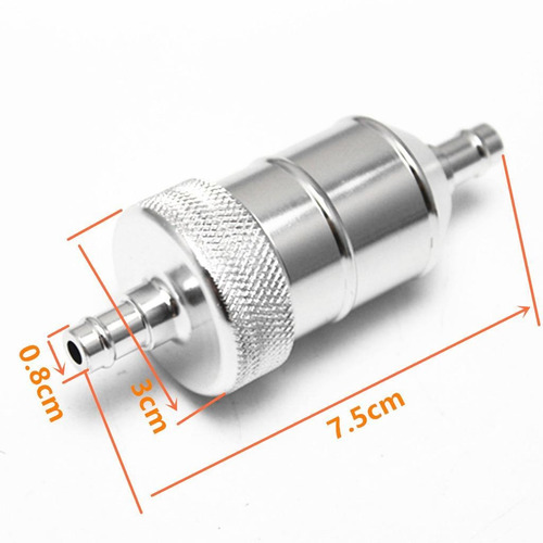 3 X 3-10pack 8mm 5/16 Aluminio En Línea 3 Piezas