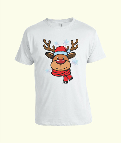 Camisetas Blanca De Feliz Navidad