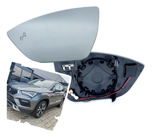 Luna Espejo Izquierdo Compatible Con Seat Ateca 2016-2023