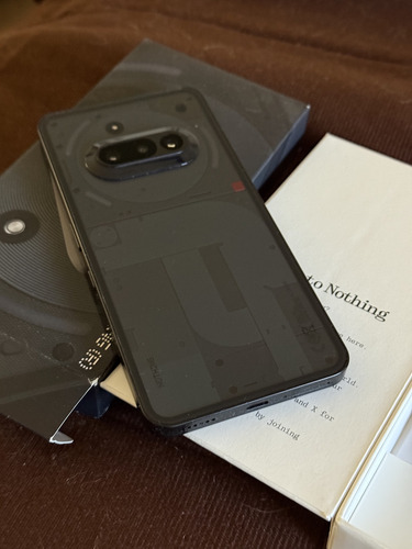 Nothing Phone 3a, 12gb Ram, 256gb, Dual Sim Negro (Nuevo con caja abierta)