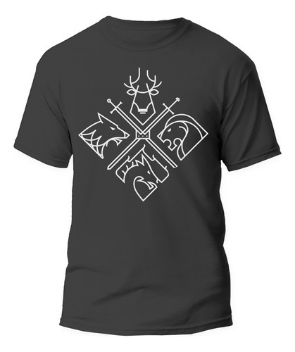 Remera Game Of Thrones Simbolos