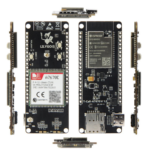 Zya Lilygo® T-call A7670 4g 2g Esp32 Development Board