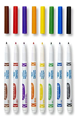 Rotuladores De Líneas Finas Crayola Ultra Clean Y Lavables