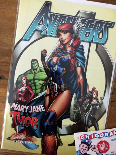 Comic - Avengers #8 Scott Campbell Mary Jane Cover B