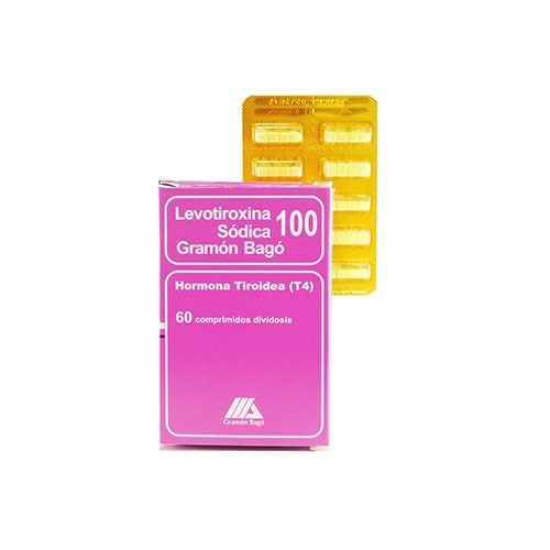 Levotiroxina Bago 100mcg 60com