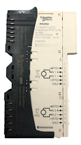 Módulo Stb Schneider Stbart0200 16bit 2ch