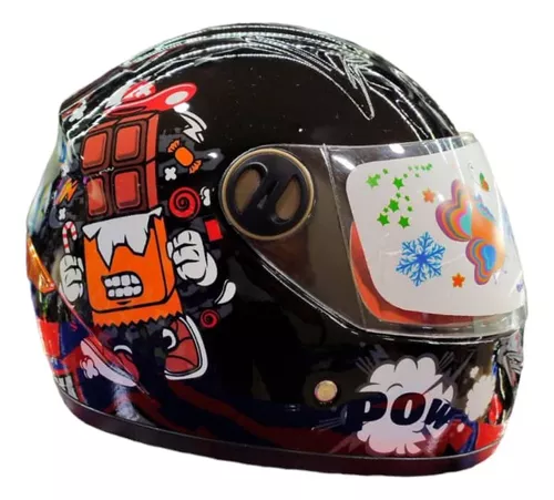 Casco Moto Niños  MercadoLibre 📦