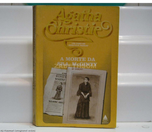 Livro A Morte Da Sra. Mcginty Agatha Christie 6 Edição V. 10