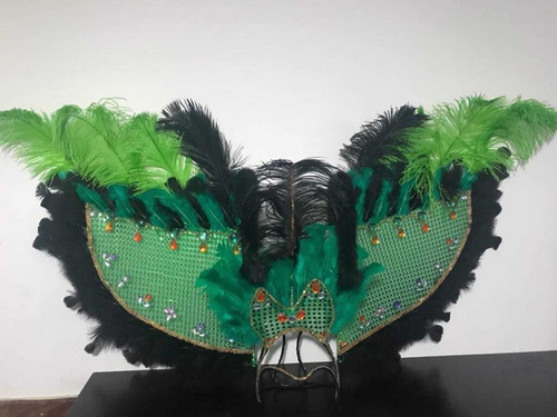 Casco Y Espaldar De Carnaval Accesorio Disfraz