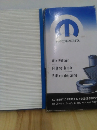 Filtro Aire Motor Mopar #1-04891694aa Foto Original