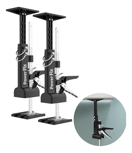 Kit Suporte Telescópico Levantador/elevador Manual 3 Em 1
