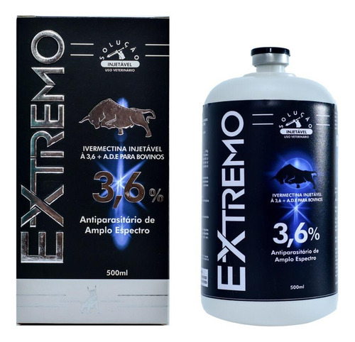 Xtremo Gold 500ml Longa Ação - Iver, Carrapaticida 02 Unids