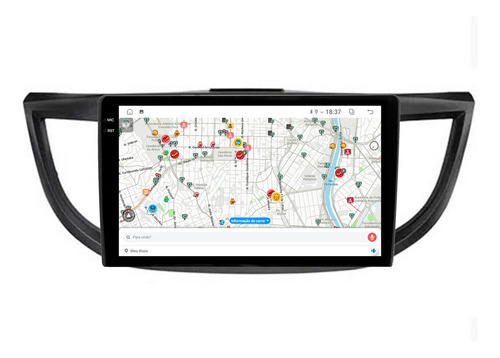 Central Multimidia Crv 12/16 9p Android 2gb 64gb Carplay