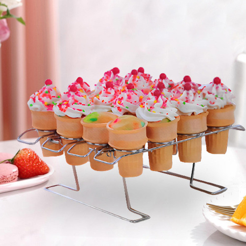 Suporte Para Sorvete Cone Para Cupcakes Rack Para