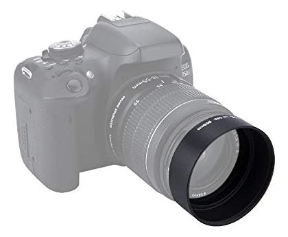 Jjc 52 Mm Montaje A Rosca Pantalla De Parasol De Lente De De