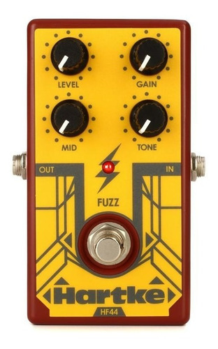 Pedal Fuzz Distorsion Para Bajo Hartke Hf44 Analogico