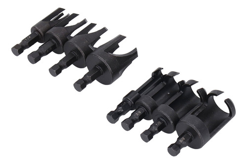 Juego De Brocas Para Tapones De Madera, 8 Piezas, Brocas Hex