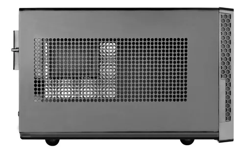 Estuche Para Computadora Silverstone Sg13b Con Panel Frontal