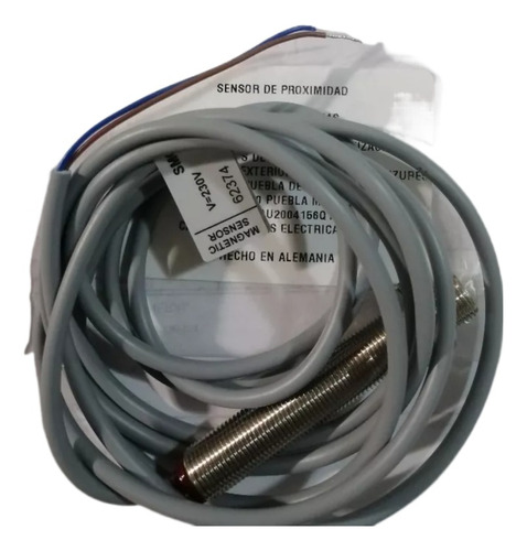 Smc-12 L No Sensor Magnetico 230 Vac/dc De 12 Mm  Con Cable