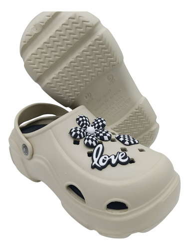 Sandalia Dama Casual Plataforma Pines Tallas 23 A 26 Gf-9007
