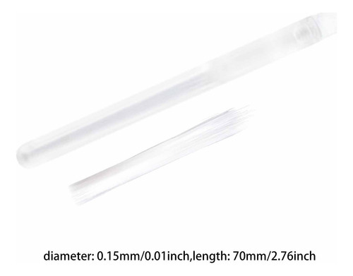 Faux Cat Whiskers Artificial Animal 015 Mm Transparente
